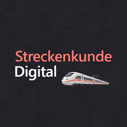 Screenshot der Streckenkunde-Digital Web-Anwendung